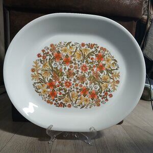 Vintage Corelle by Corning INDIAN SUMMER 12¼" x 10" Serving Platter Plate